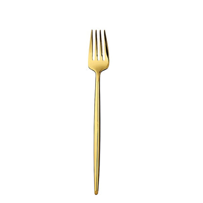 Gold Cutlery Set Forks Spoons Knives Tableware Steel Cutlery Set Stainless Steel