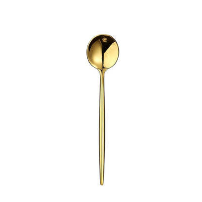 Gold Cutlery Set Forks Spoons Knives Tableware Steel Cutlery Set Stainless Steel