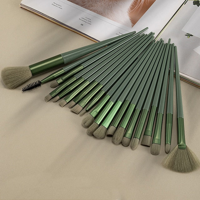 Soft Fluffy Makeup Brushes Set Eye Shadow Foundation