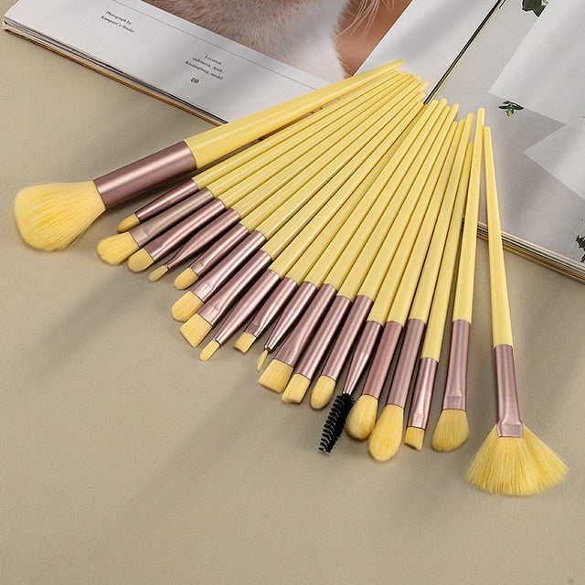 Soft Fluffy Makeup Brushes Set Eye Shadow Foundation