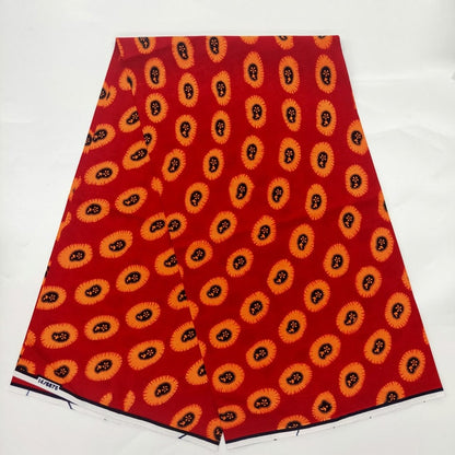 Soft 100% Cotton Veritable Real African Wax Print Fabric - Azahshopping