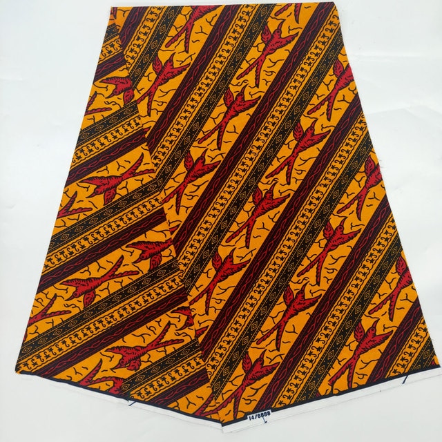 Soft 100% Cotton Veritable Real African Wax Print Fabric - Azahshopping