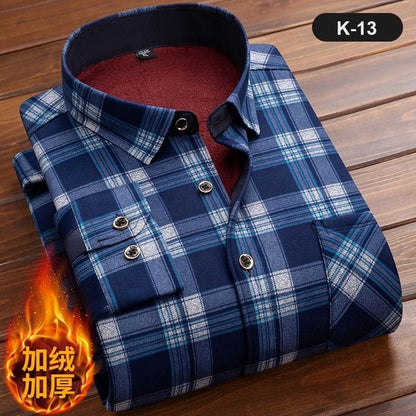 Men's Winter Plaid Shirts