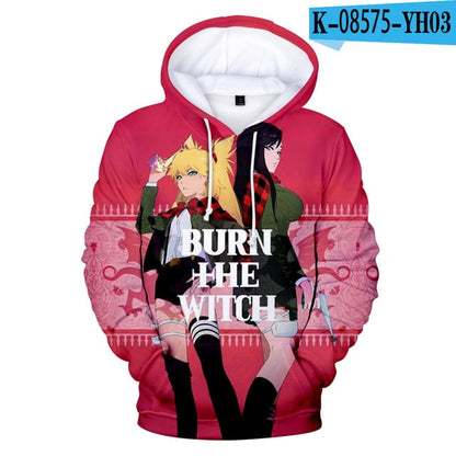 Burn the Witch Hoodie Sweatshirt for Men