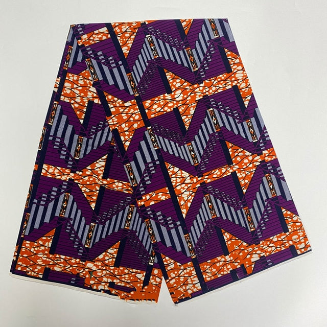 Soft 100% Cotton Veritable Real African Wax Print Fabric - Azahshopping