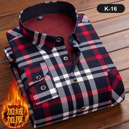 Men's Winter Plaid Shirts