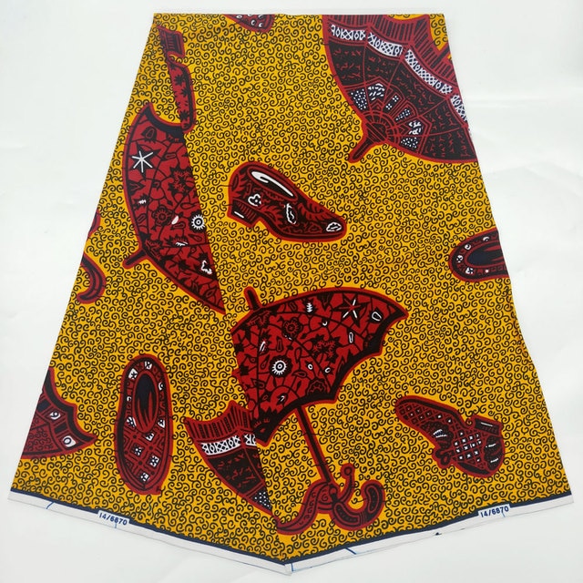 Soft 100% Cotton Veritable Real African Wax Print Fabric - Azahshopping