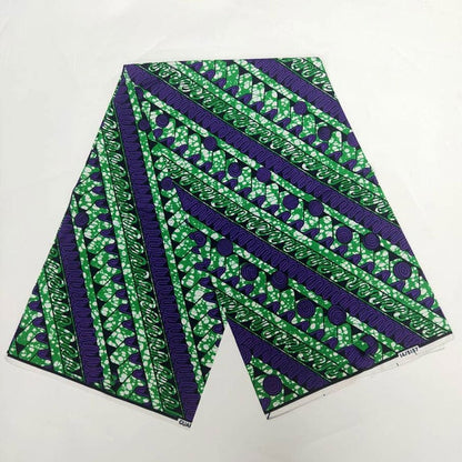 Soft 100% Cotton Veritable Real African Wax Print Fabric - Azahshopping