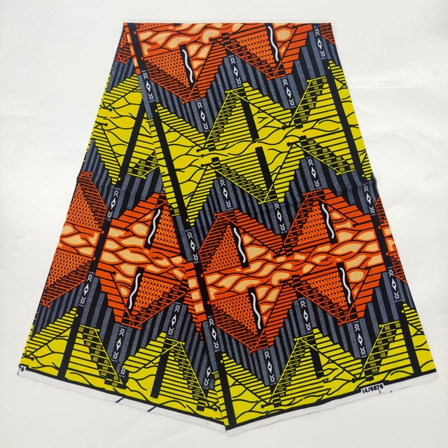 Soft 100% Cotton Veritable Real African Wax Print Fabric - Azahshopping