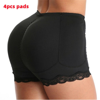 Women 2/4pcs Pads Enhancers Fake Ass Hip Butt Lifter Shapers