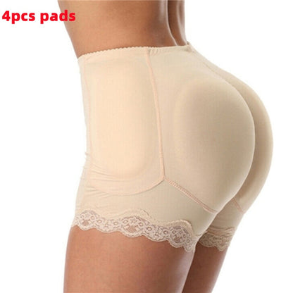 Women 2/4pcs Pads Enhancers Fake Ass Hip Butt Lifter Shapers