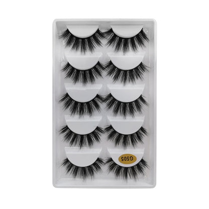 Natural Long Dramatic Fluffy 3d Wispy Eye Lashes Thick Soft - False Eyelashes