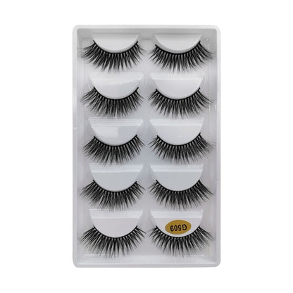 Natural Long Dramatic Fluffy 3d Wispy Eye Lashes Thick Soft - False Eyelashes