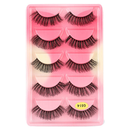 Natural Long Dramatic Fluffy 3d Wispy Eye Lashes Thick Soft - False Eyelashes