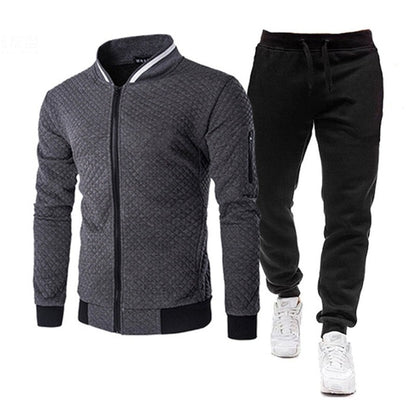 Mens Tracksuit Set Two Piece Tracksuit Men Sports Wear