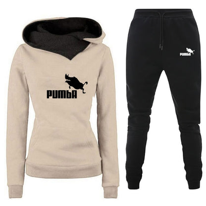 Hoodies Sweatshirt + Pants 2 Pieces Sets Tracksuit