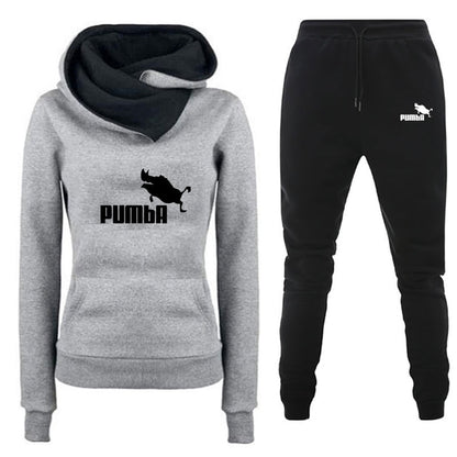 Hoodies Sweatshirt + Pants 2 Pieces Sets Tracksuit