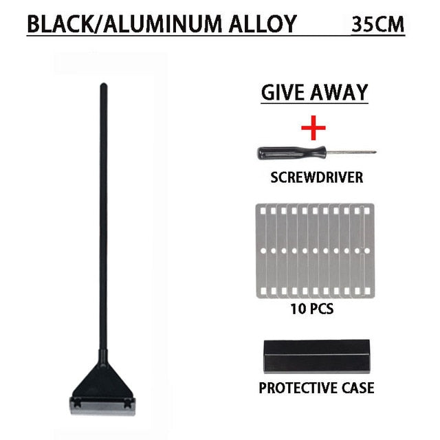 Stainless Steel Aquarium Fish Tank Algae Scraper Blade