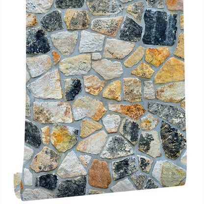 Stone Peel And Stick Wallpaper Decoration Stone Wallpaper Self-adhesive Wall Paper For Home