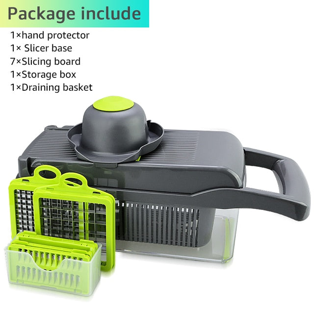 Vegetable Cutter Multifunctional Slicer Fruit Potato Peeler Carrot Grater