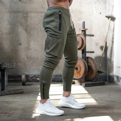 Multi pocket Zipper Jogger Pants