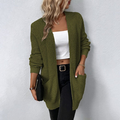 Knitted Coat Loose Cardigan for Women