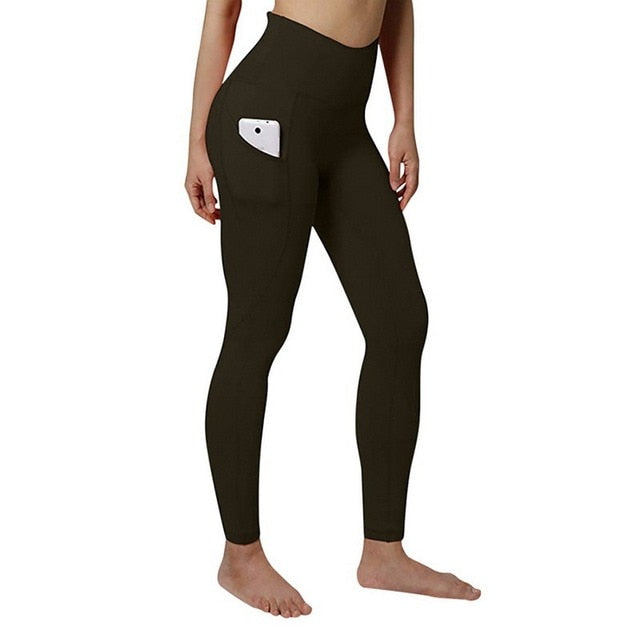 Women Yoga Leggings With Pocket - Yoga Pants
