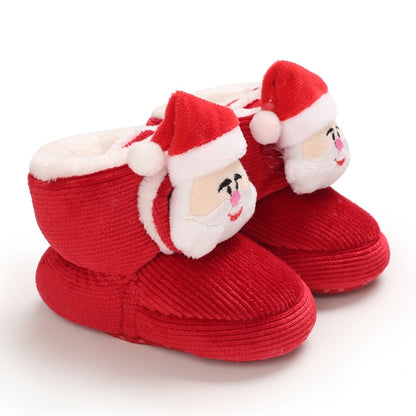 Infant Newborn Booties Santa Foot Socks for Baby