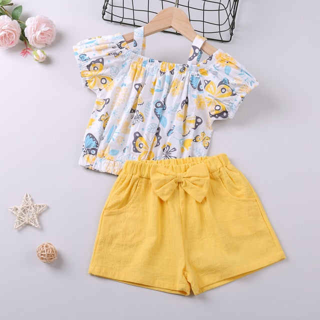 Toddler Girls Clothes 2pcs Outfits Kids Clothing For Girls