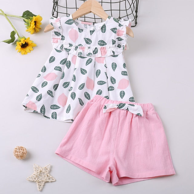 Toddler Girls Clothes 2pcs Outfits Kids Clothing For Girls