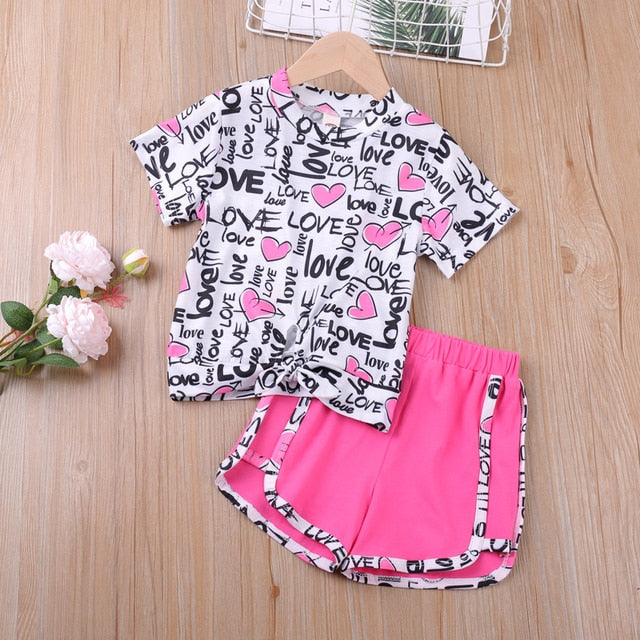 Toddler Girls Clothes 2pcs Outfits Kids Clothing For Girls