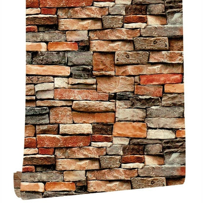 Stone Peel And Stick Wallpaper Decoration Stone Wallpaper Self-adhesive Wall Paper For Home