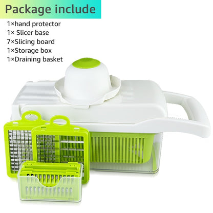 Vegetable Cutter Multifunctional Slicer Fruit Potato Peeler Carrot Grater