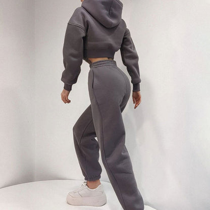 Long Sleeve Zipper Hoodies Jumpsuits