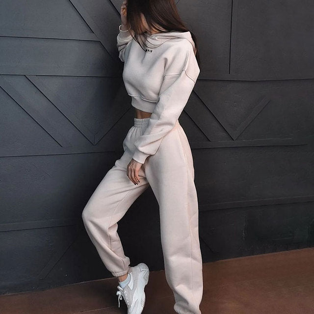 Long Sleeve Zipper Hoodies Jumpsuits