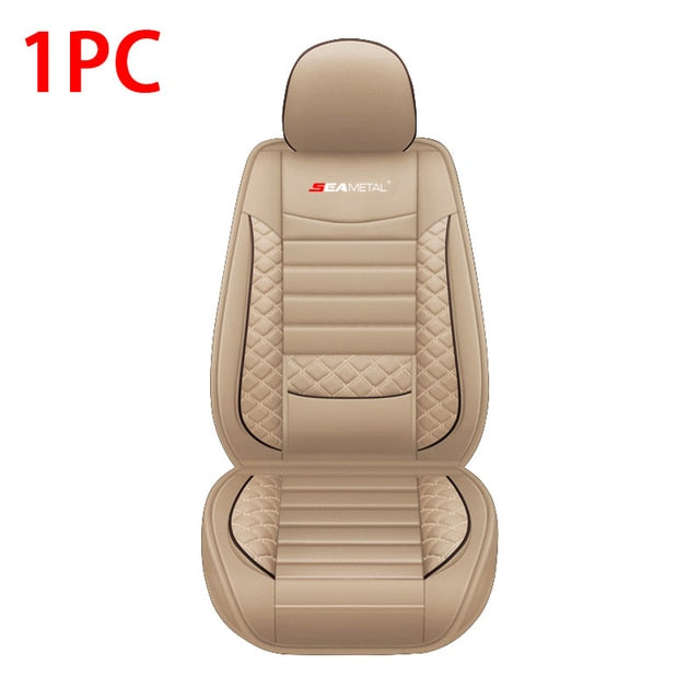 Quality Leather Car Seat Covers Front And Rear Split Bench