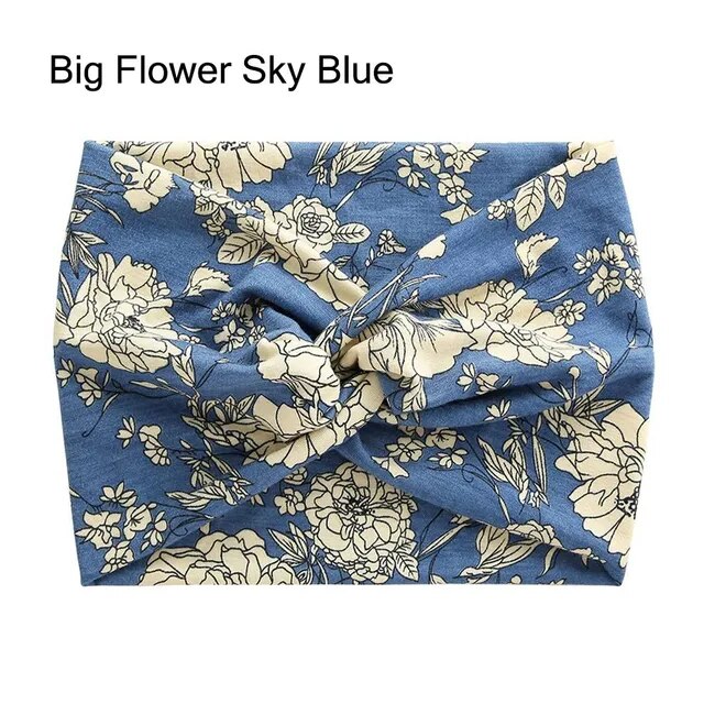 Extra Large Thick Wide Headband Wrap turban