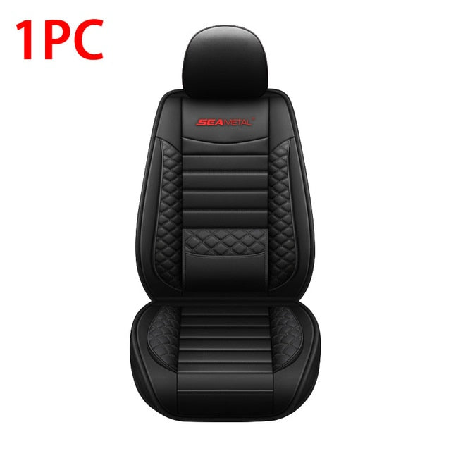 Quality Leather Car Seat Covers Front And Rear Split Bench