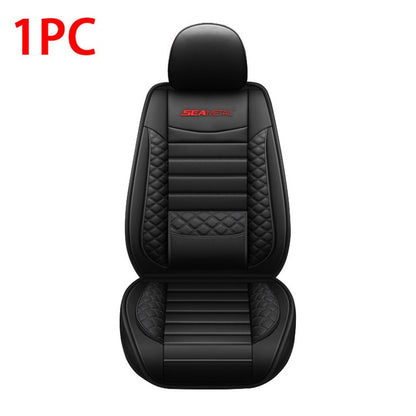 Quality Leather Car Seat Covers Front And Rear Split Bench