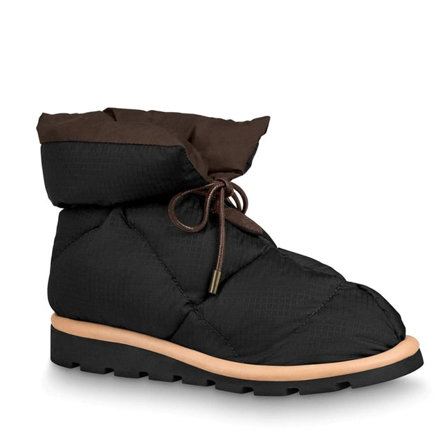 Snow Boots Platforms Casual Short Shoes for Woman