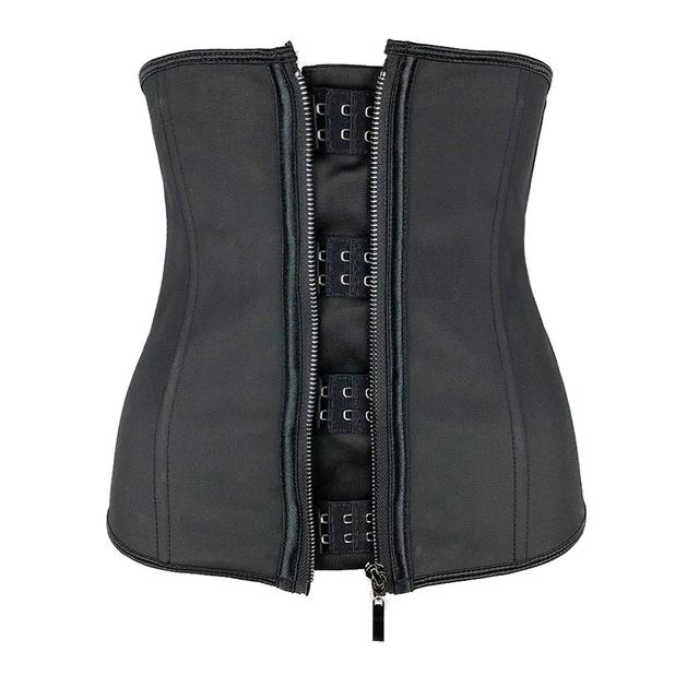 Latex Waist Trainer Body Shaper Corsets with Zipper Cincher