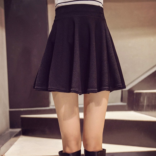 Pleated Mini Skirt for Female - Azahshopping