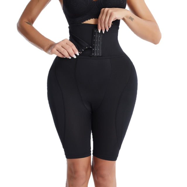 Hip Pads High Waist Trainer Shapewear With Hook