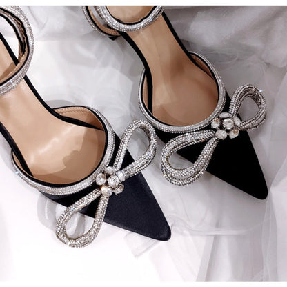 Runway Style Glitter Rhinestones Women Pumps