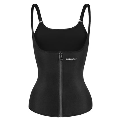 Women Latex Waist Trainer Sauna Sweat Vest Slimming Underwear