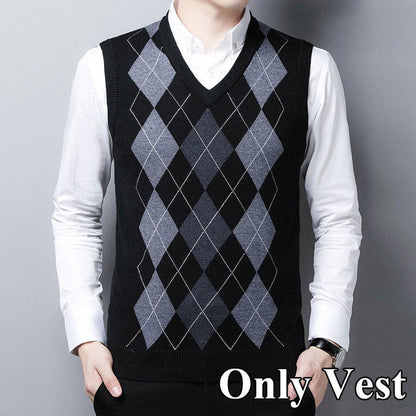 Slim Knitting Pattern Sweater Vest