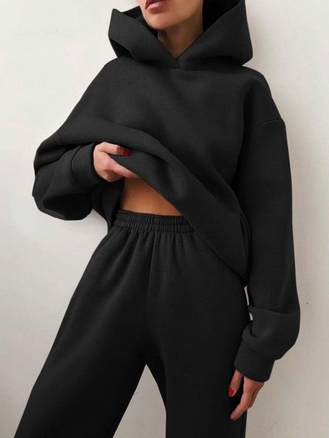 Hoodies Tracksuit Two Piece Sets