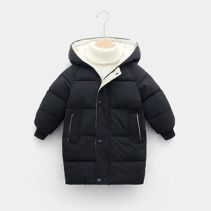 Cotton Padded Coats Thicken Warm Long Jackets