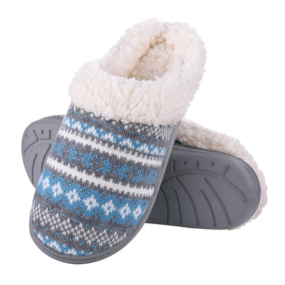 Winter Warm Cotton Slippers For Women Indoor House Slippers