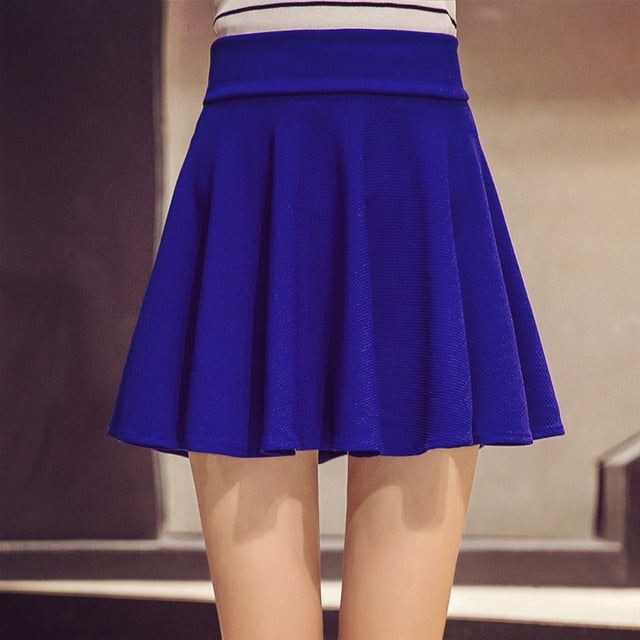 Pleated Mini Skirt for Female - Azahshopping